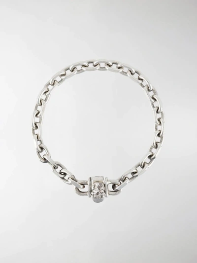Shop Emanuele Bicocchi Chunky Chain-link Bracelet In Metallic