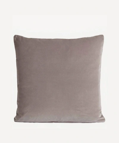 Shop Soho Home Monroe Square Cushion In Silver-toned