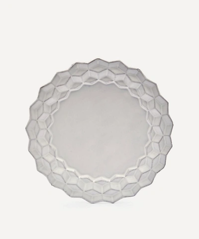 Astier De Villatte Cube Side Plate In White