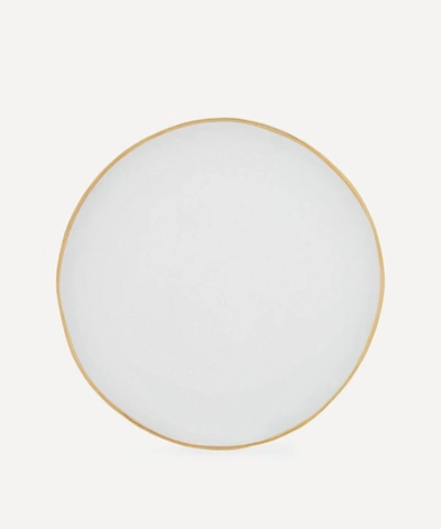Astier De Villatte Cresus Dinner Plate In White