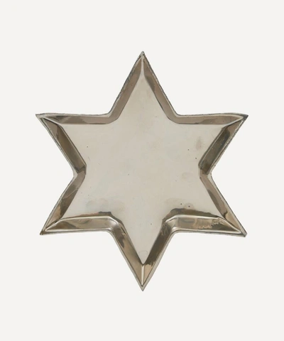 Astier De Villatte Etoile Platinum Interior Side Plate | ModeSens 