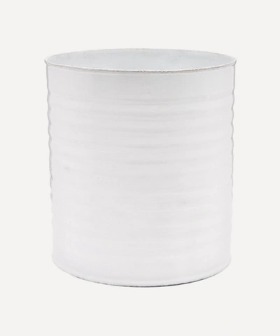 Astier De Villatte Conserve Very Large Vase In White