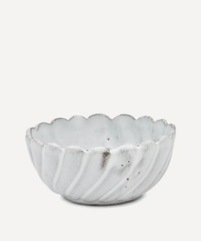 Shop Astier De Villatte Small Peggy Dish In White