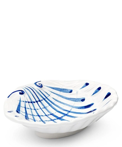 Shop Anna + Nina Ceramic Shell Dish In White