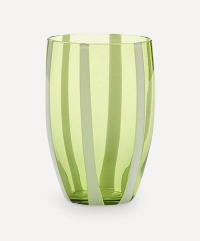 Zafferano Gessato Tumbler In Green