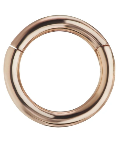 MARIA TASH MARIA TASH 14CT 5MM PLAIN GOLD HOOP EARRING 000705436