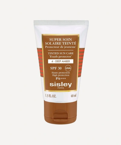 Shop Sisley Paris Super Soin Solaire Tinted Facial Suncare Spf 30 40ml In Deep Amber