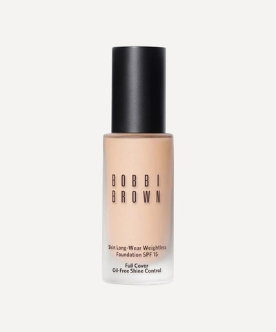 Shop Bobbi Brown Skin Long-wear Weightless Liquid Foundation Spf 15 In Neutral Porcelain