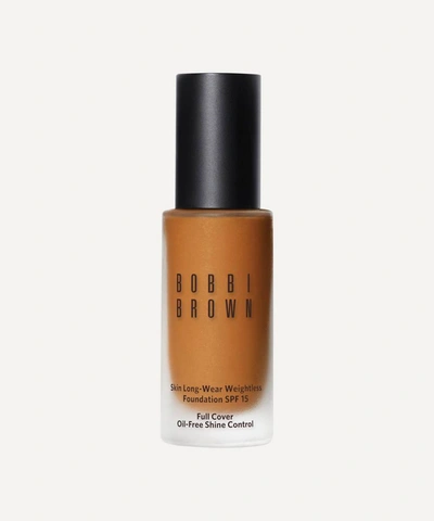 Shop Bobbi Brown Skin Long-wear Weightless Liquid Foundation Spf 15 In Cool Golden