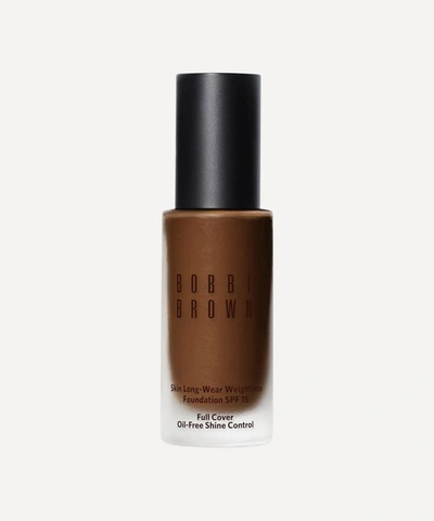 Shop Bobbi Brown Skin Long-wear Weightless Liquid Foundation Spf 15 In Neutral Chestnut