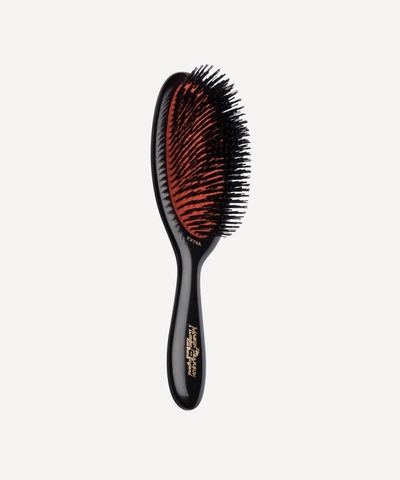 Shop Mason Pearson Small Extra Pure Bristle B2 Hair Brush In Black