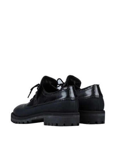 Shop Balenciaga Laced Shoes In Black