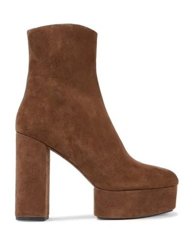 Shop Alexander Wang Ankle Boot In Cocoa