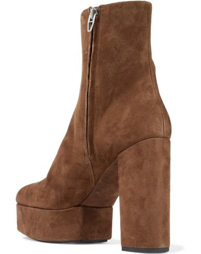 Shop Alexander Wang Ankle Boot In Cocoa