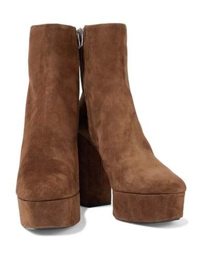 Shop Alexander Wang Ankle Boot In Cocoa