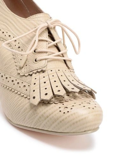 Shop Zimmermann Laced Shoes In Ivory