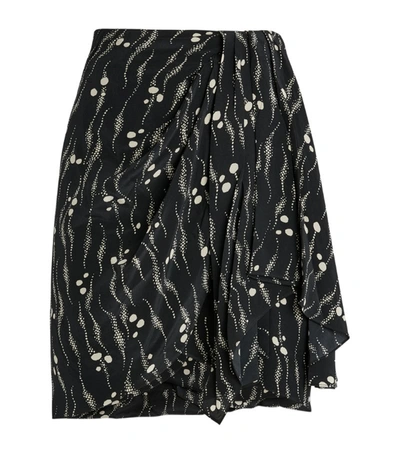 Shop Isabel Marant Ruffled Ixori Mini Skirt