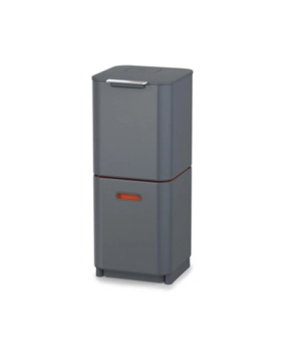 Shop Joseph Joseph Totem Compact 40l Waste Separation Unit In Graphite