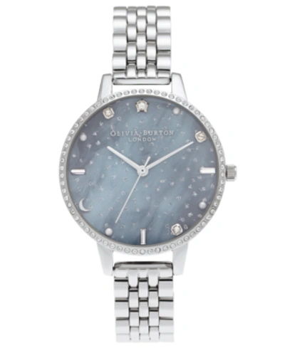 Shop Olivia Burton Women's Celestial Stainless Steel Bracelet Watch 34mm