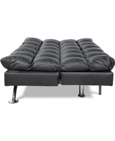 Furniture Of America Casteel Upholstered Futon In Black ModeSens