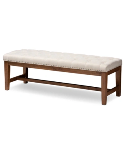 Furniture Arlet Bench In Light Beige