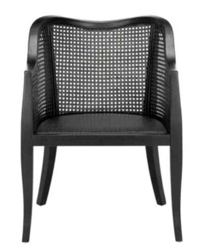 Shop Safavieh Maika Dining Chair In Black