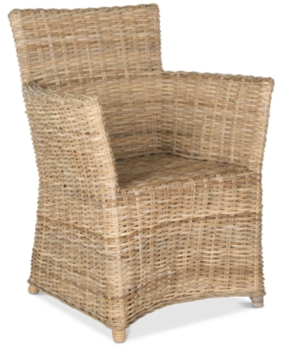 Safavieh Rensen Arm Chair In Natural