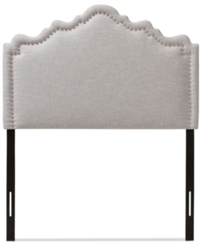 Furniture Barrer Twin Headboard In Greyish Beige