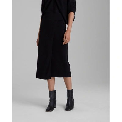 Shop Club Monaco Knit Midi Skirt In Black