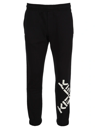 Shop Kenzo Big X Jogging Trousers In Black