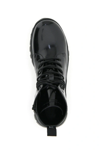 Shop Stella Mccartney Trace Lace-up Ankle Boots In Black