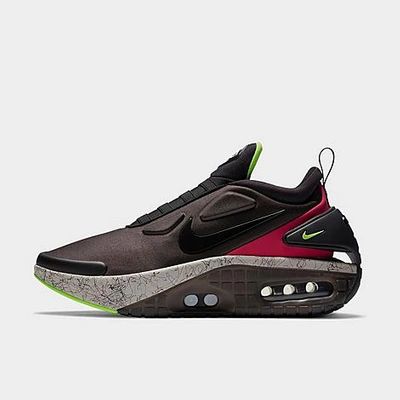 Shop Nike Adapt Auto Max Running Shoes In Black/fireberry/electric Green