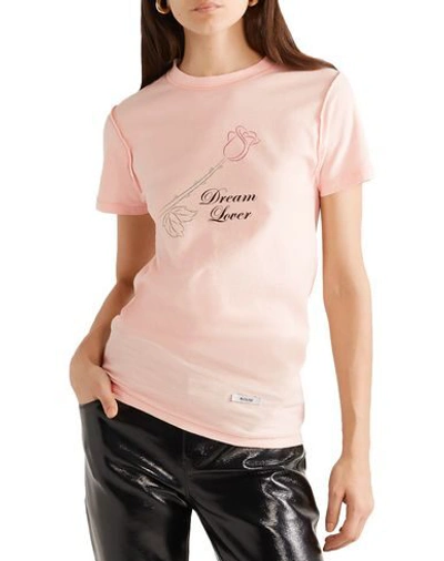Shop Blouse T-shirts In Pink