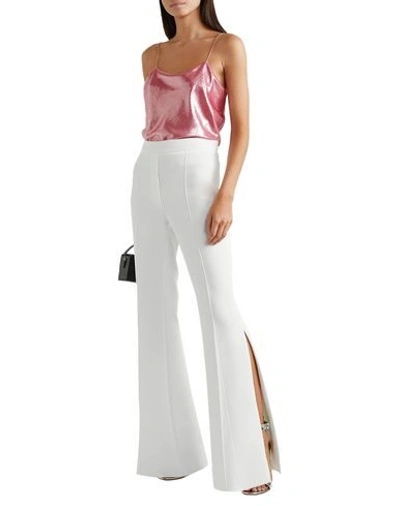 Shop Michael Lo Sordo Woman Top Pink Size 10 Polyester