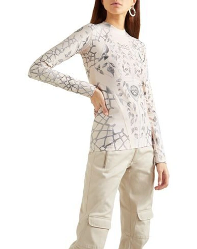 Shop Gmbh Woman T-shirt Ivory Size M Polyamide, Elastane In White