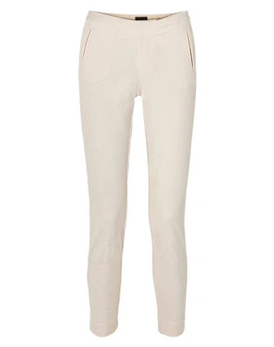 Shop Atm Anthony Thomas Melillo Cropped Pants In Ivory