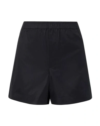 Shop Helmut Lang Shorts & Bermuda Shorts In Dark Blue
