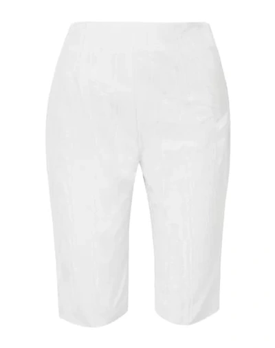 Shop 16arlington Woman Shorts & Bermuda Shorts White Size 4 Cotton, Viscose