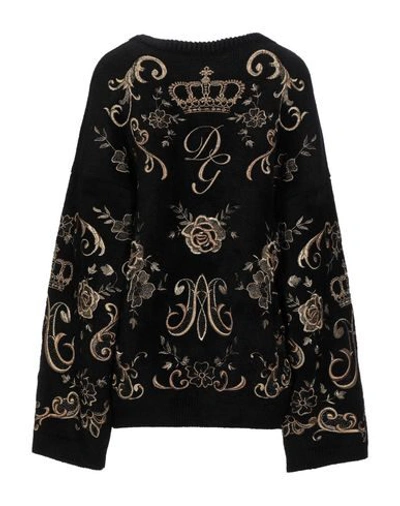 Dolce & Gabbana Sweaters In Black