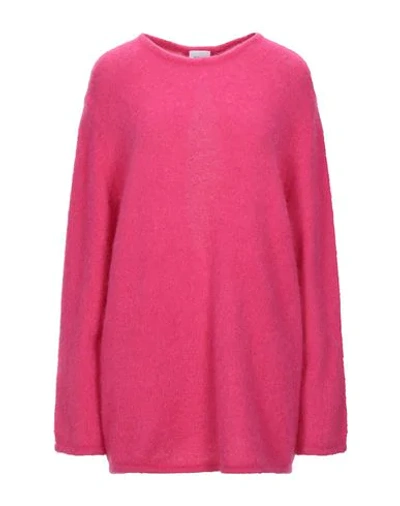 Shop Vetements Sweaters In Fuchsia