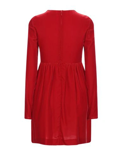Shop Chloé Woman Mini Dress Red Size 4 Polyester