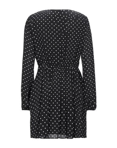 Msgm Short Dresses In Black