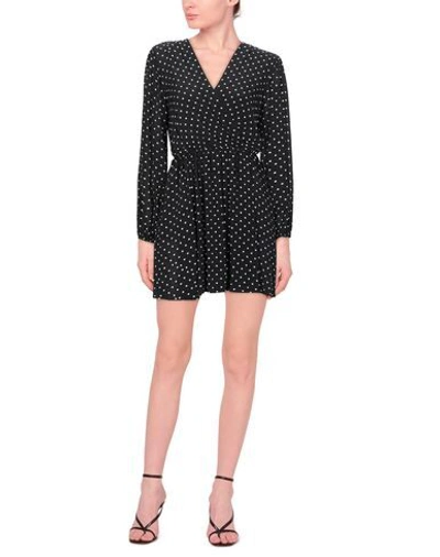 Msgm Short Dresses In Black