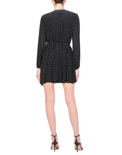 Msgm Short Dresses In Black