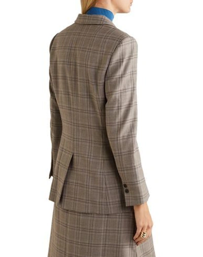 Shop Cefinn Woman Blazer Grey Size 10 Polyester, Wool, Lycra