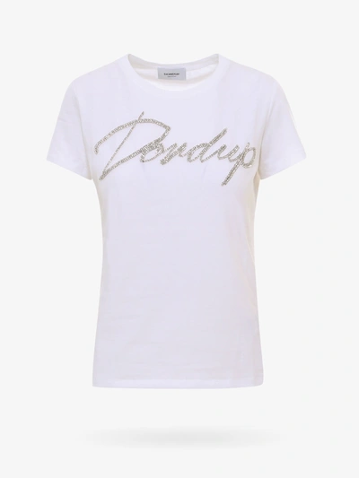 Shop Dondup T-shirt In White