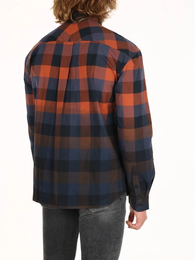 Shop Kenzo Overdyed Overshirt In Printed