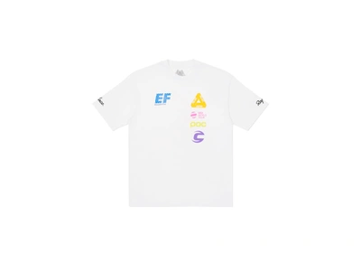 Pre-owned Palace X Rapha Off Bike T-shirt White | ModeSens