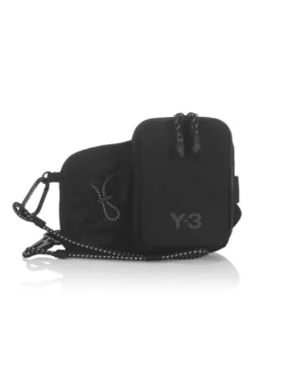 Shop Y-3 Ch3 Cord Belt Bag In Black