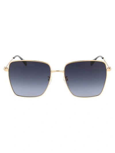 Shop Moschino Mos072/g/s Sunglasses In J5g9o Gold